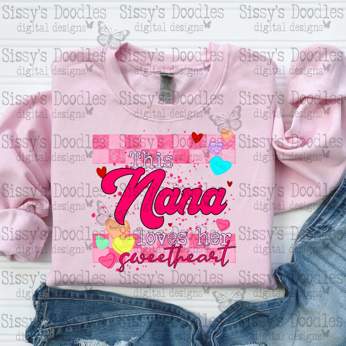 Sweetheart ONLY style plural and singular options & sleeve designs!