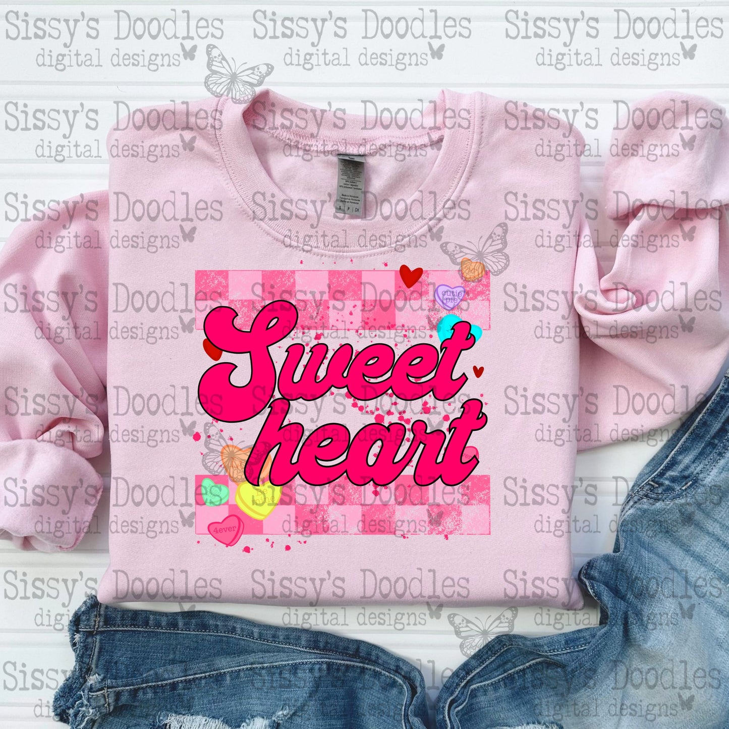 Sweetheart ONLY style plural and singular options & sleeve designs!