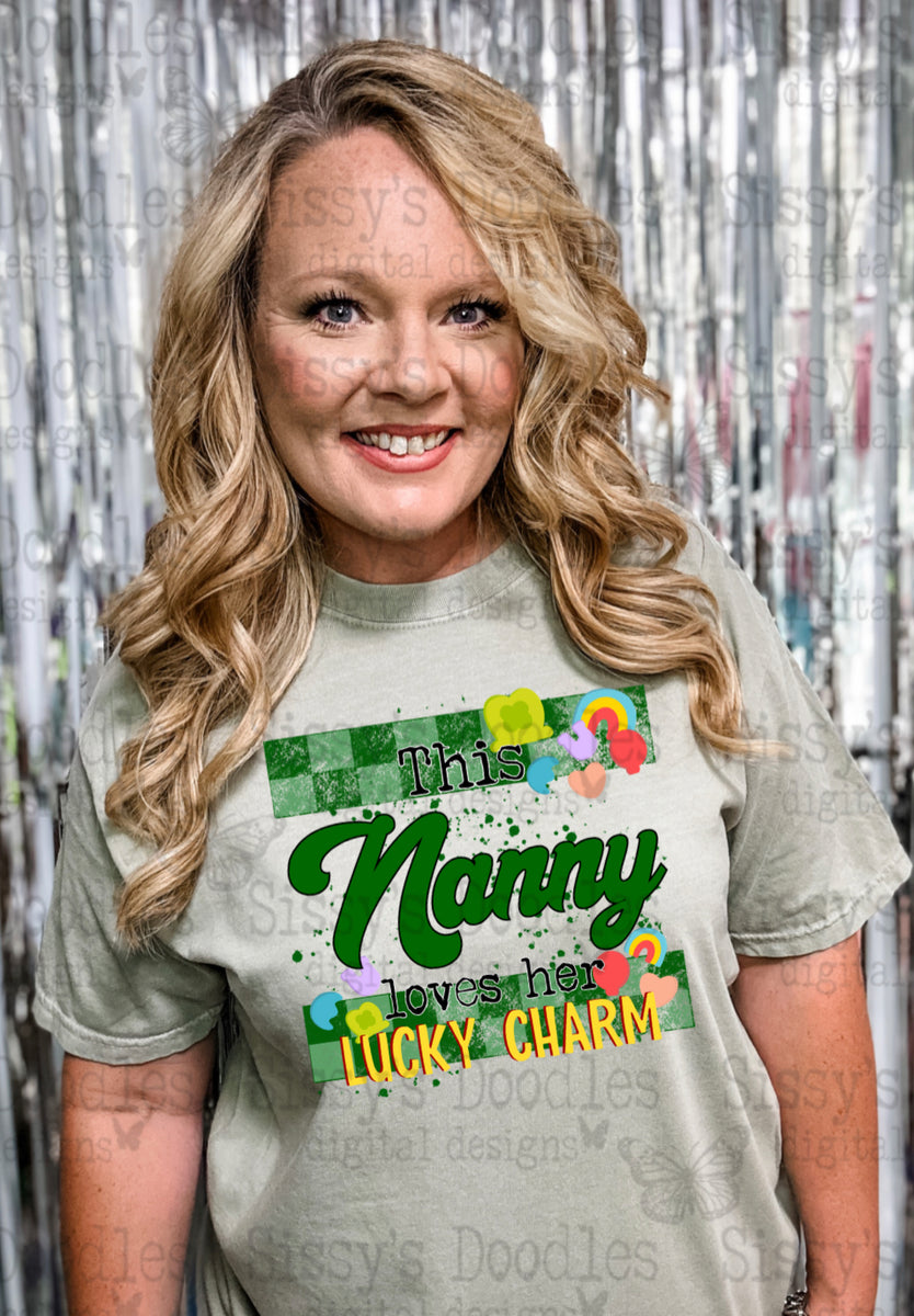 Lucky Charms Nanny - Singular & Plural – Sissy’s Doodles