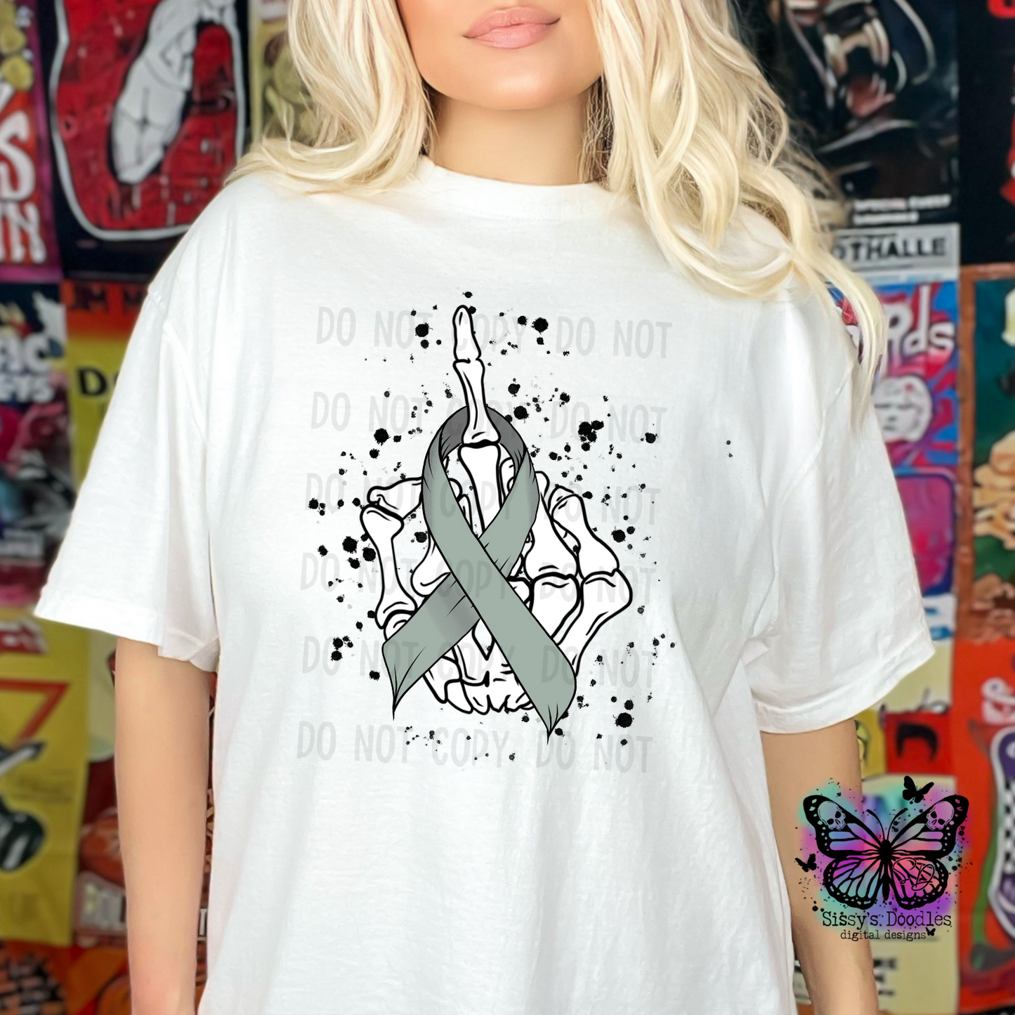 Fuck Cancer Ribbon Bundle PNG Download