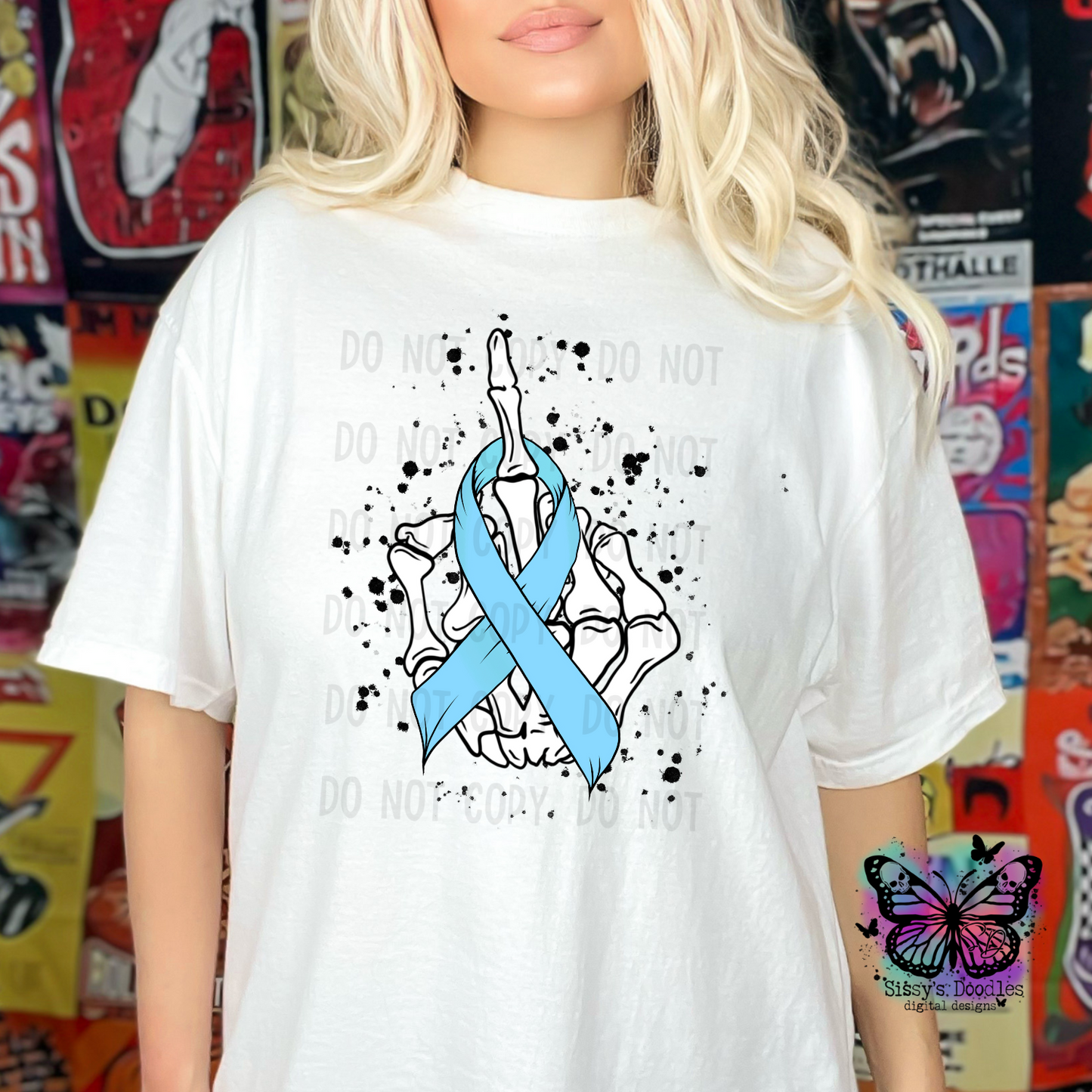 Fuck Cancer Ribbon Bundle PNG Download