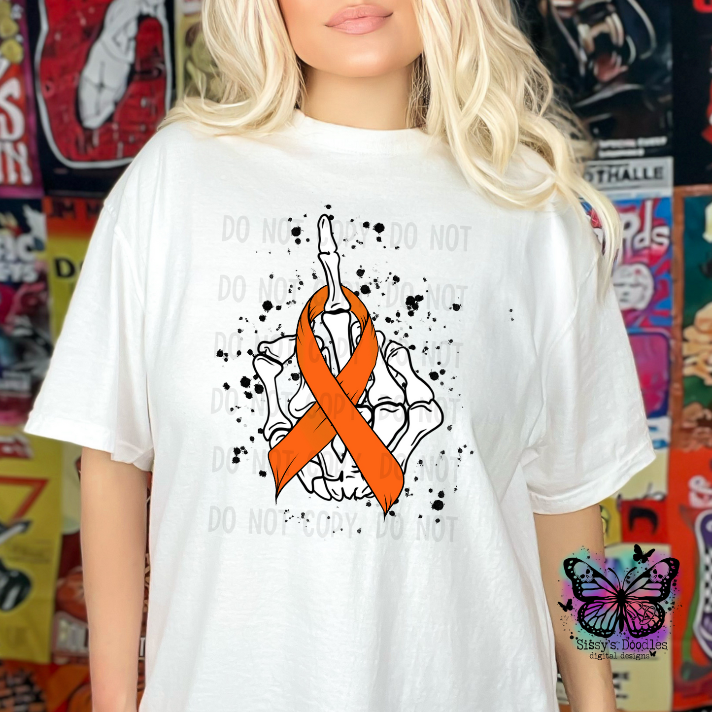 Fuck Cancer Ribbon Bundle PNG Download