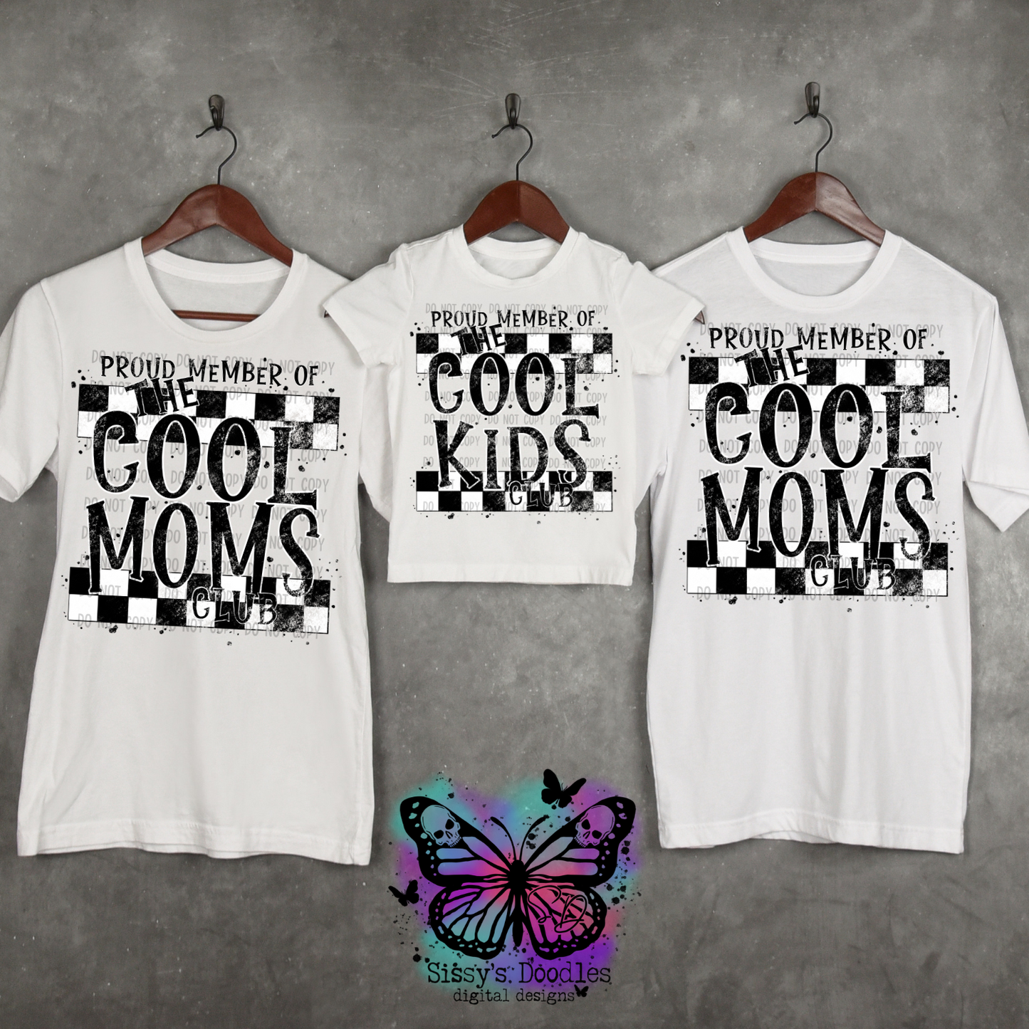 Proud Member of the Cool Moms Club PNG Download