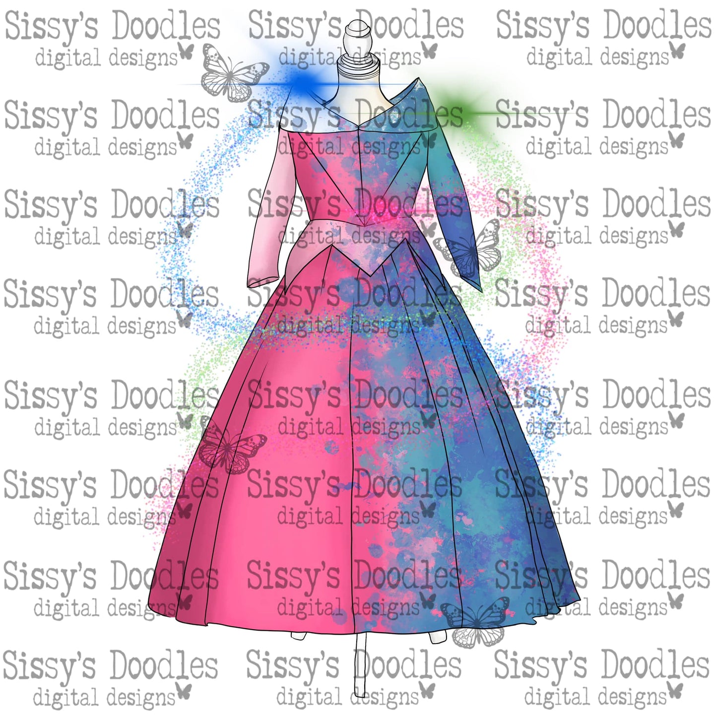Sleeping Princess Mannequin PNG Download