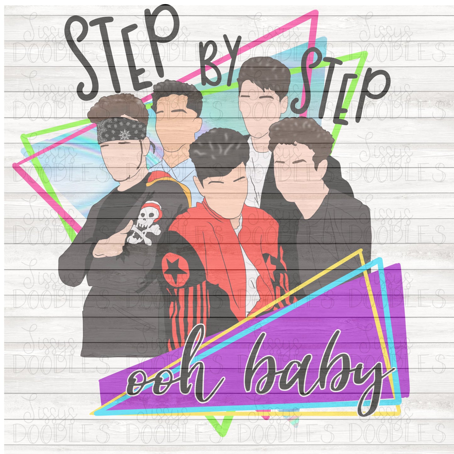 Step by step PNG Download