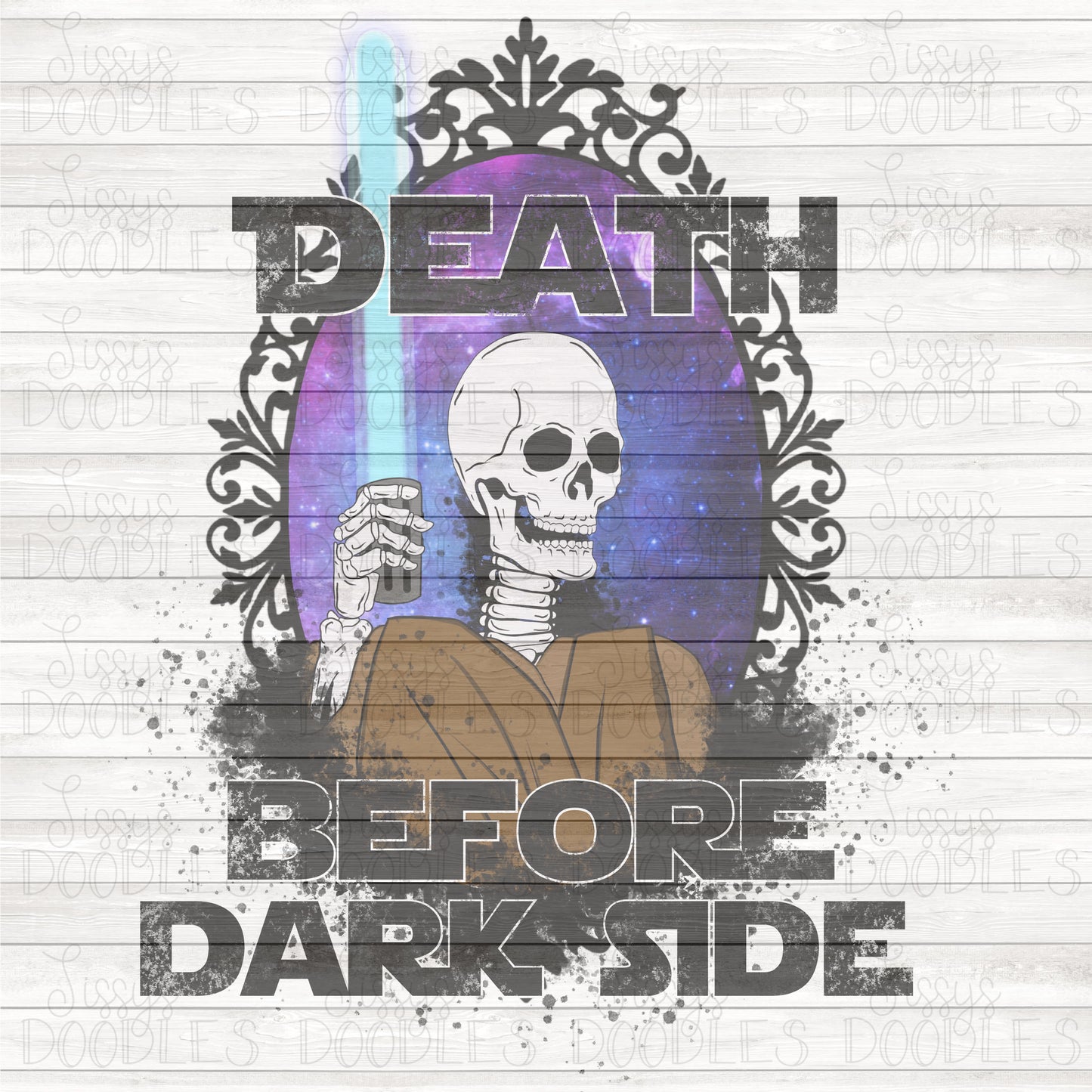Death Before Dark Side BLUE PNG Download