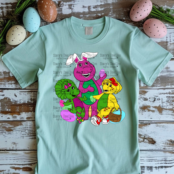 Easter Dinosaur Character