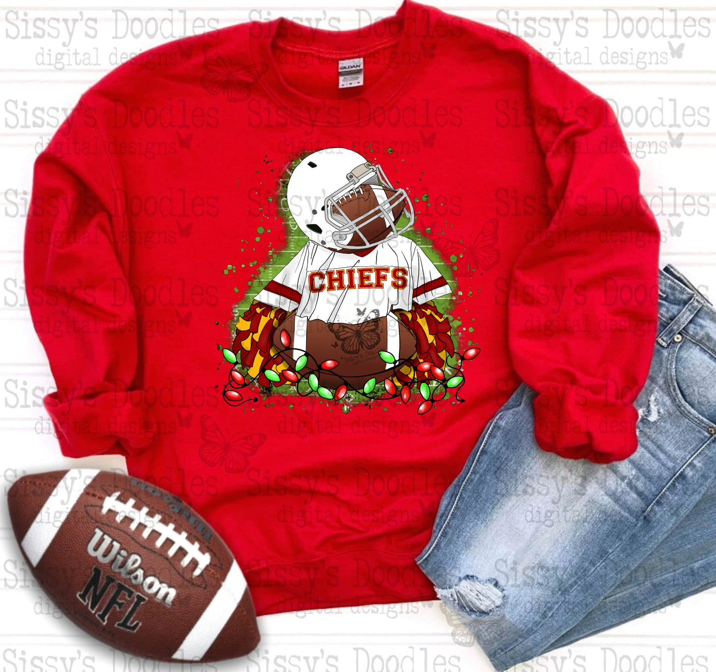 Football Christmas Collab w/ Simply Smooth Designs