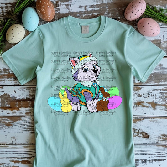 Easter Dog Character