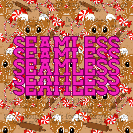 Seamless Gingerbread Stitch