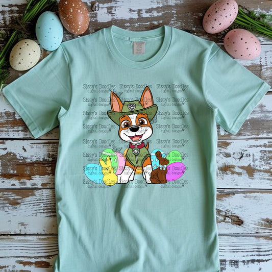 Easter Dog Character