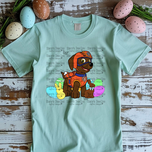 Easter Dog Character