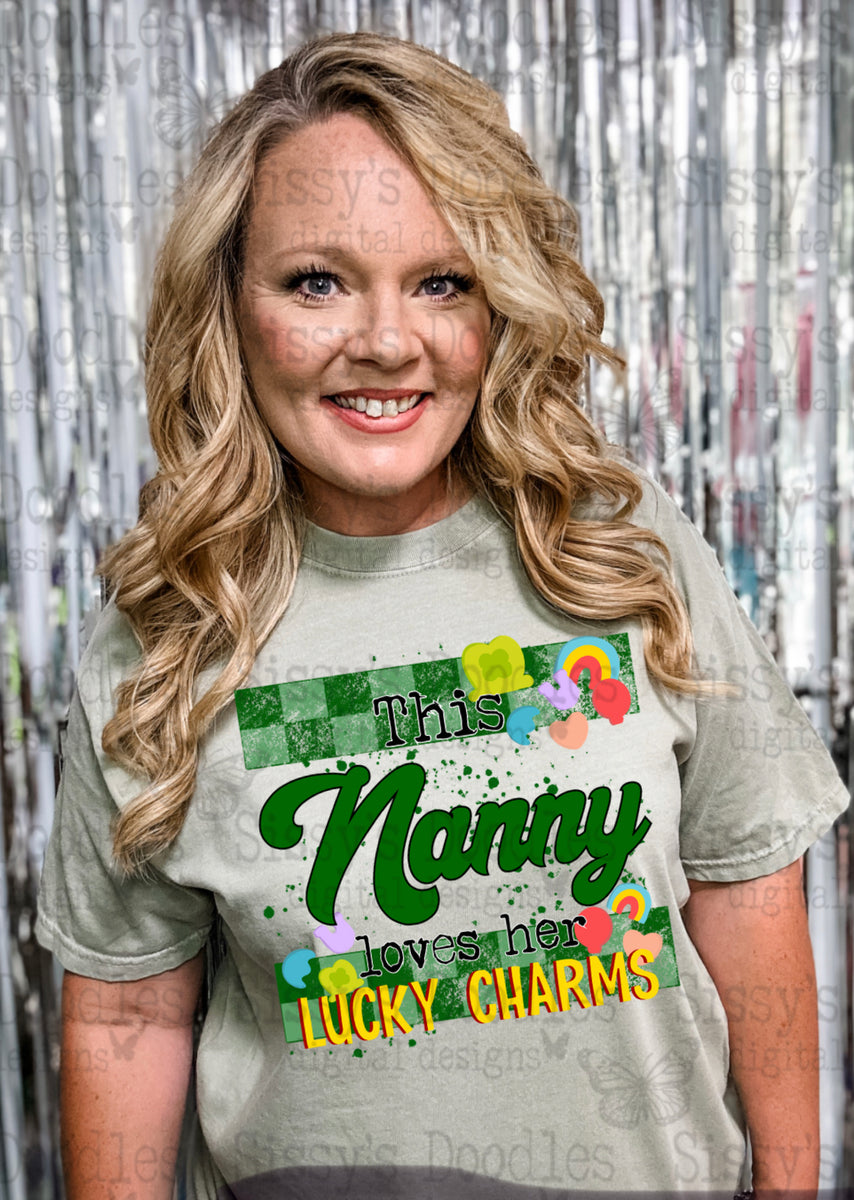 Lucky Charms Nanny - Singular & Plural – Sissy’s Doodles