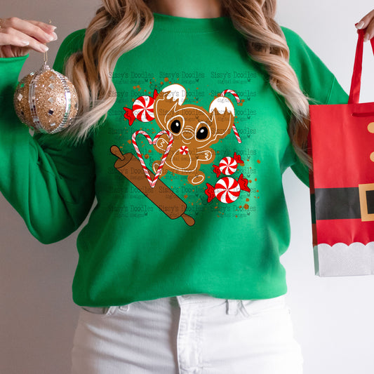 Gingerbread Stitch PNG