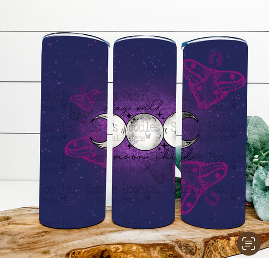 Stay Wild Moon Child Tumbler