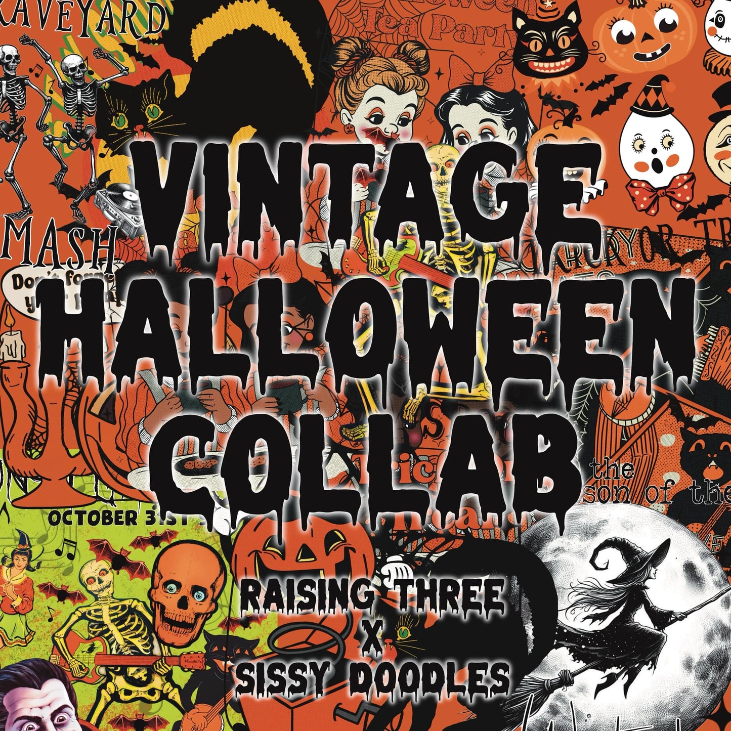 Vintage Halloween Collab