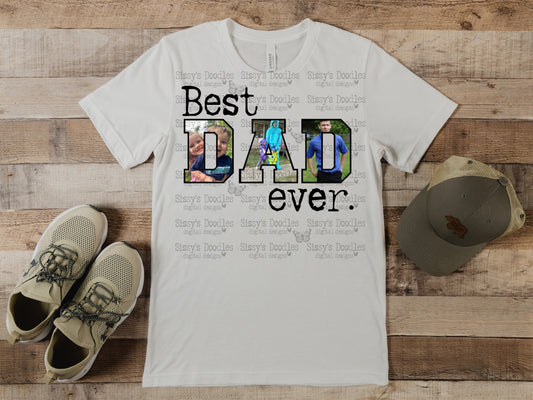 Custom Fathers Day - Best Dad PNG