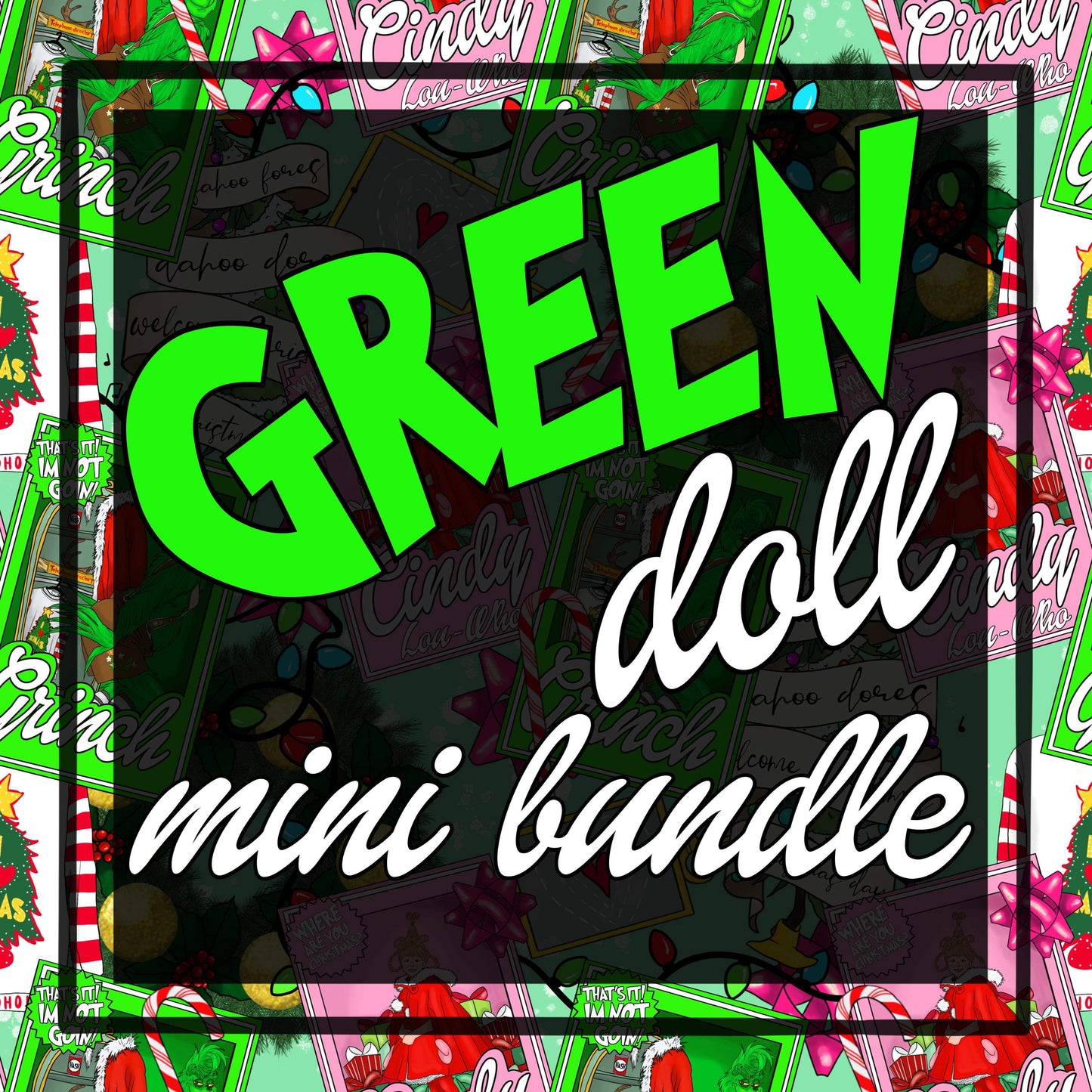 Green Man Doll Bundle - Mini Solo