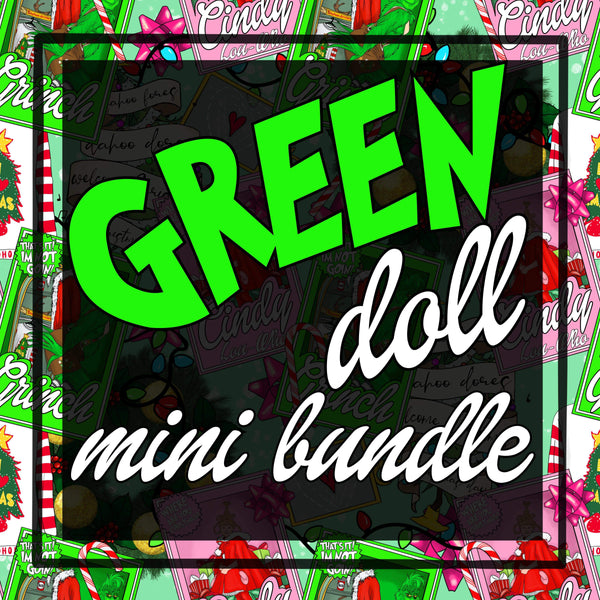 Green Man Doll Bundle - Mini Solo