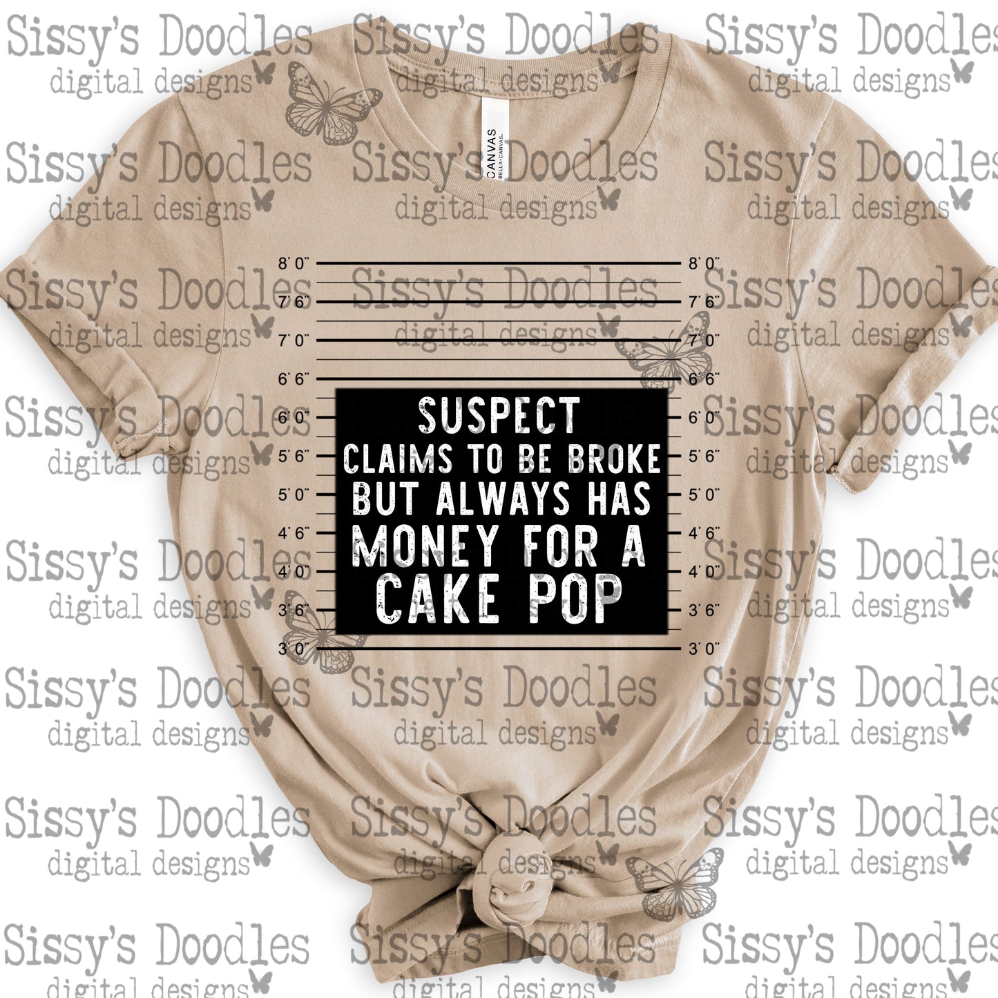 Suspect Claims Broke / Cake Pop PNG