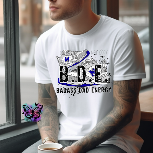 Badass Dad Energy PNG Download