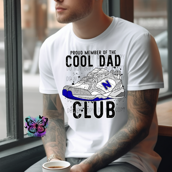Proud Member of the Cool Dad Club PNG Download