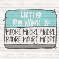 Hello my name is MADRE PNG Download