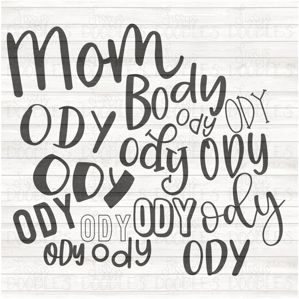 Mom Body-ody-ody PNG Download