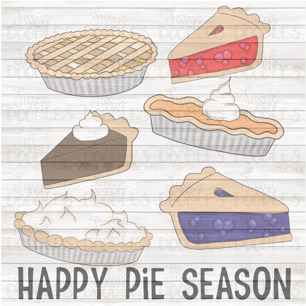 Happy Pie Season PNG Download