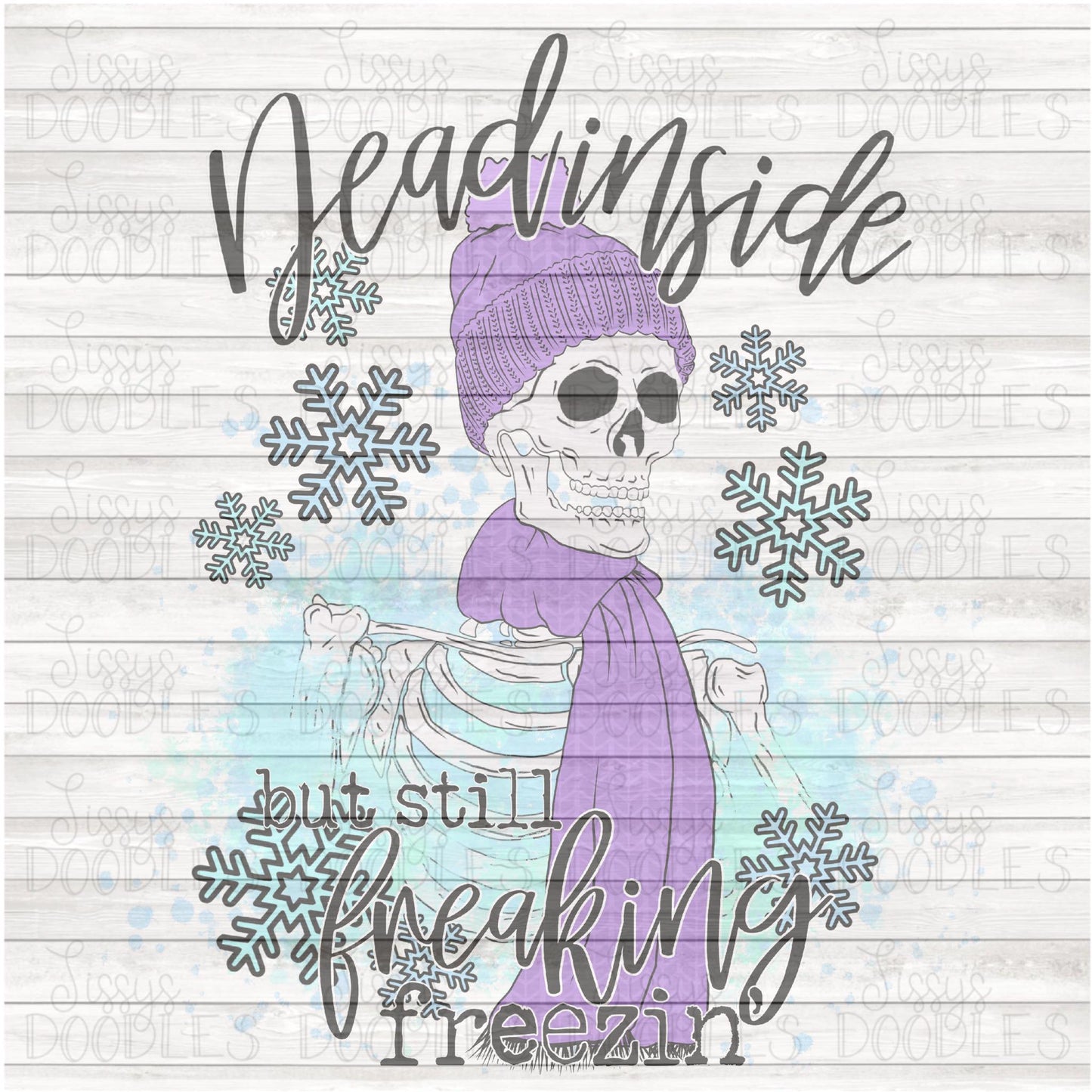 Freaking Freezin Skellie PNG Download