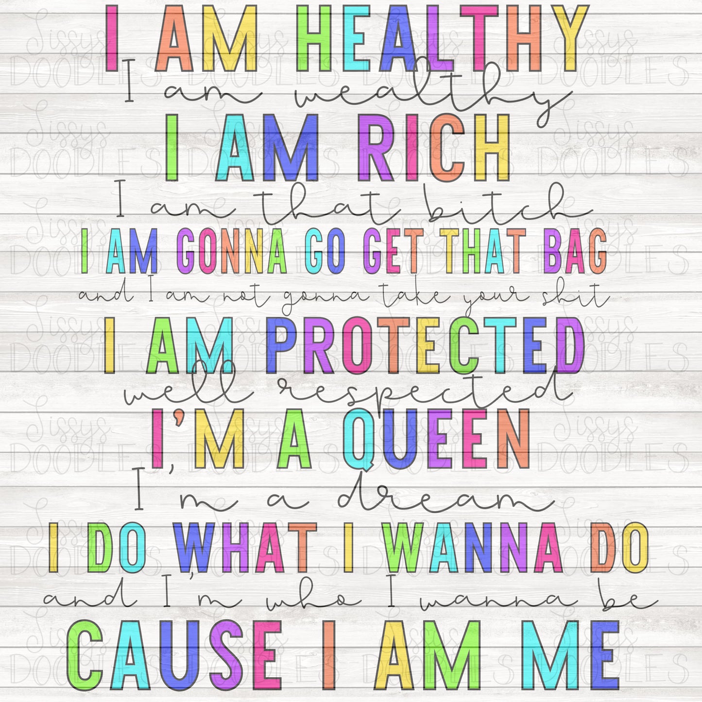 Daily affirmations PNG Download