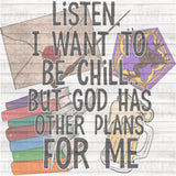 God has other plans for me PNG Download