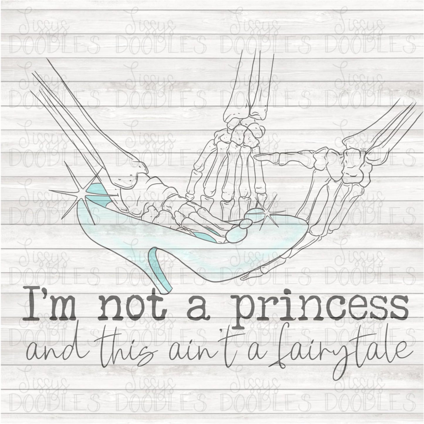 Skellie's Glass Slipper PNG Download