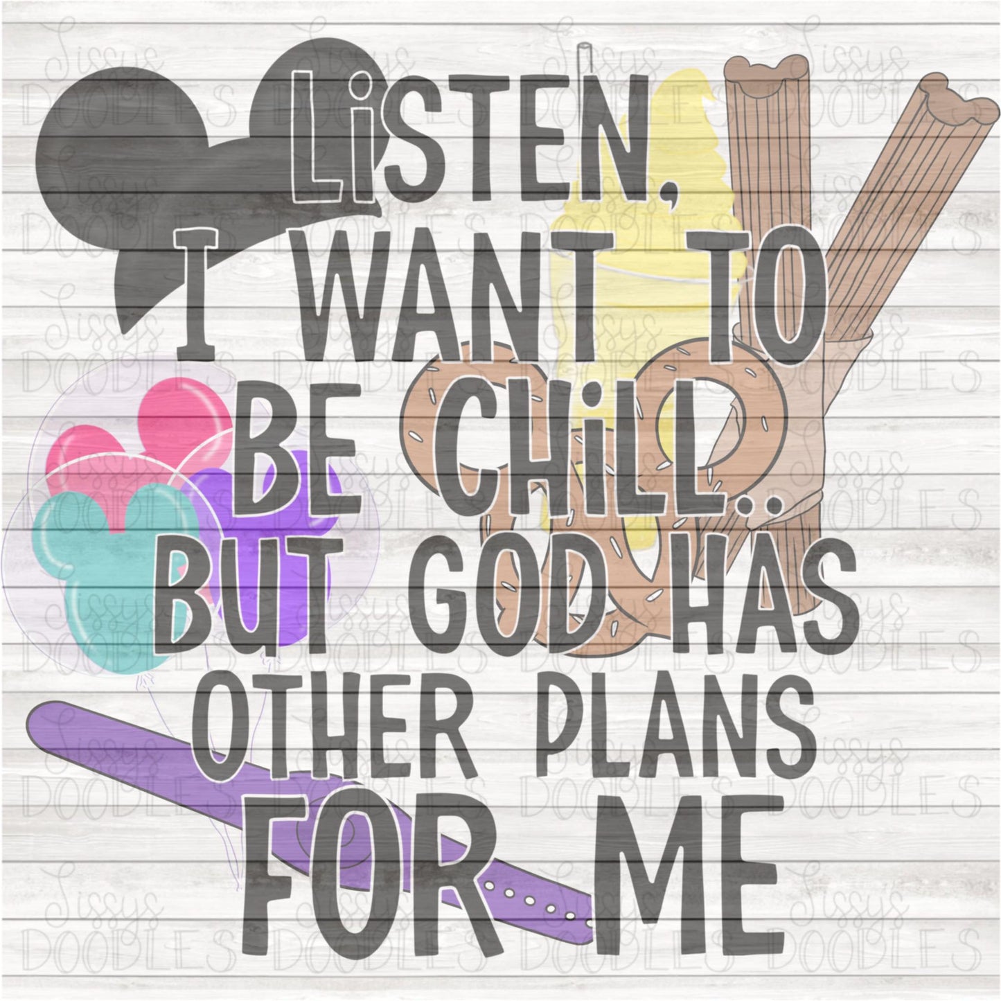 God has other plans for me PNG Download