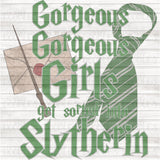 Gorgeous Gorgeous Girls Slytherin PNG Download