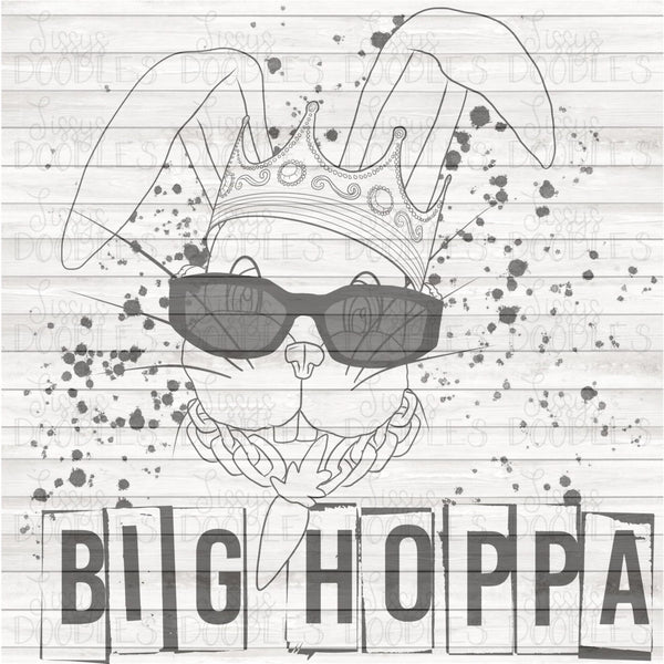 Big Hoppa PNG Download - SINGLE COLOR