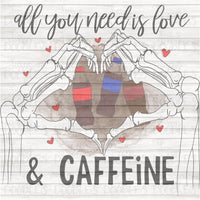 Love & Caffeine Soda PNG Download