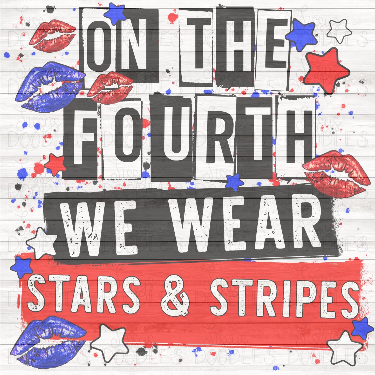 We Wear Stars & Stripes PNG Download