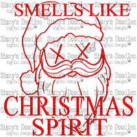 Smells Like Christmas Spirit PNG Download