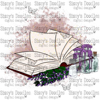 Witchy Book PNG Download