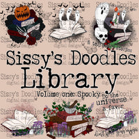 Sissy’s Doodles Library Series: Spooky Edition