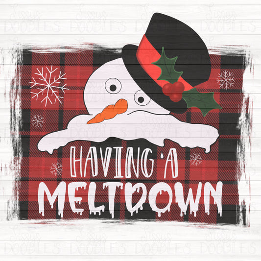 Having a Meltdown PNG Download