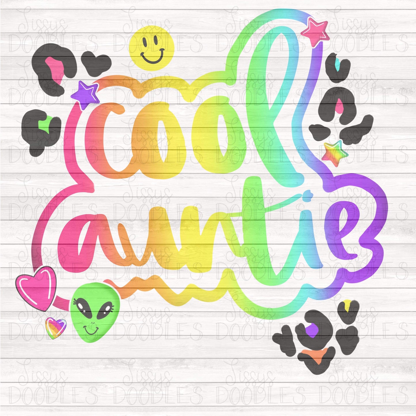 Cool Auntie PNG Download