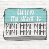 Hello my name is MIMI PNG Download