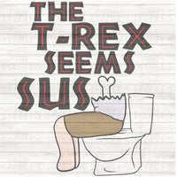 The T-Rex seems SUS PNG Download