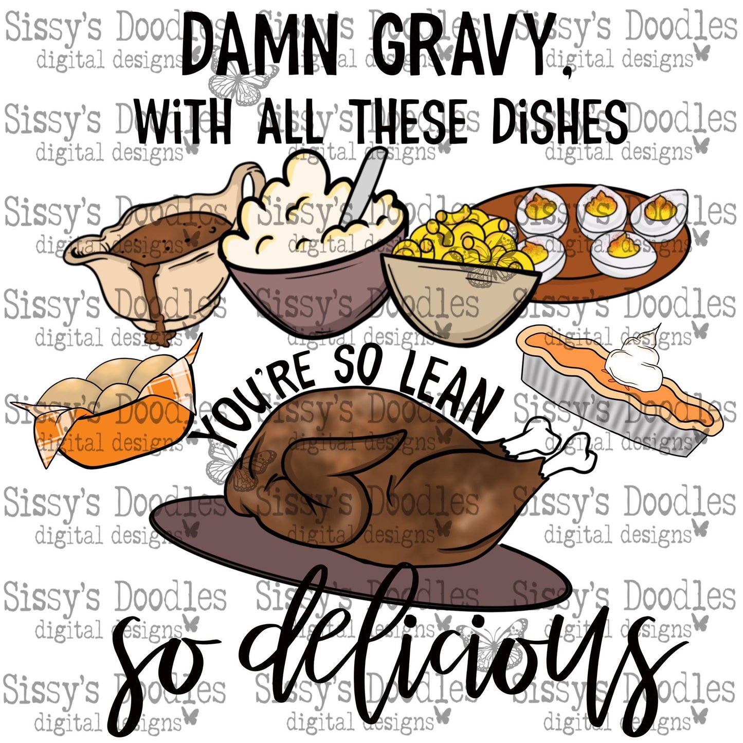 Damn Gravy PNG Download