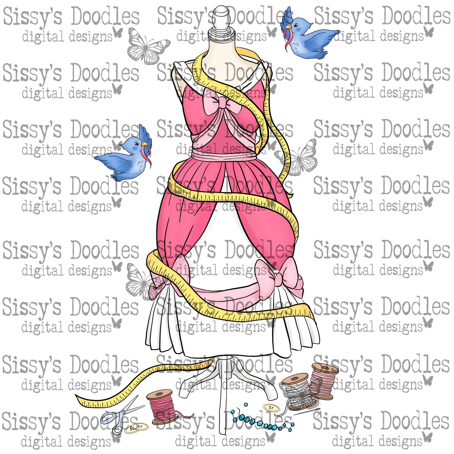 Glass Slipper Princess Mannequin PNG Download