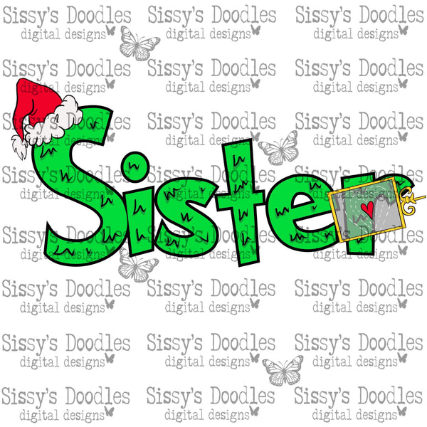 Green Sister PNG Download