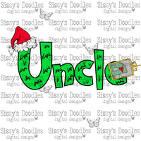 Green Uncle PNG Download