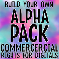 Sissy’s Doodles Commercial License for ALL Alpha Packs